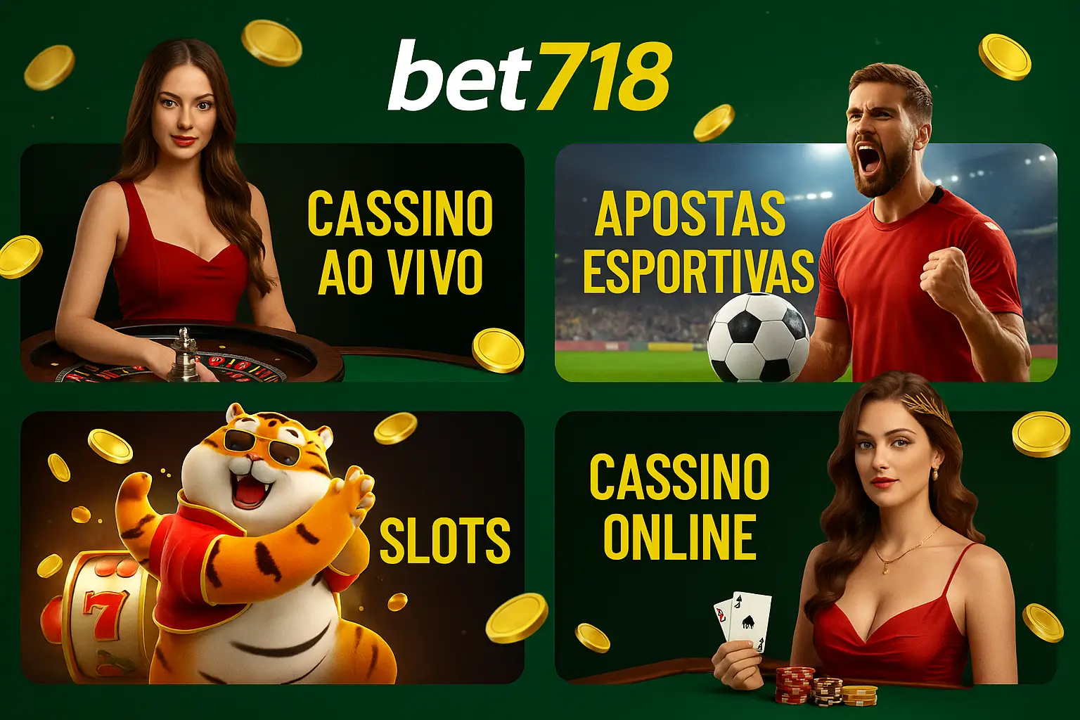 Jogos de cassino online inovadores e emocionantes na BET718